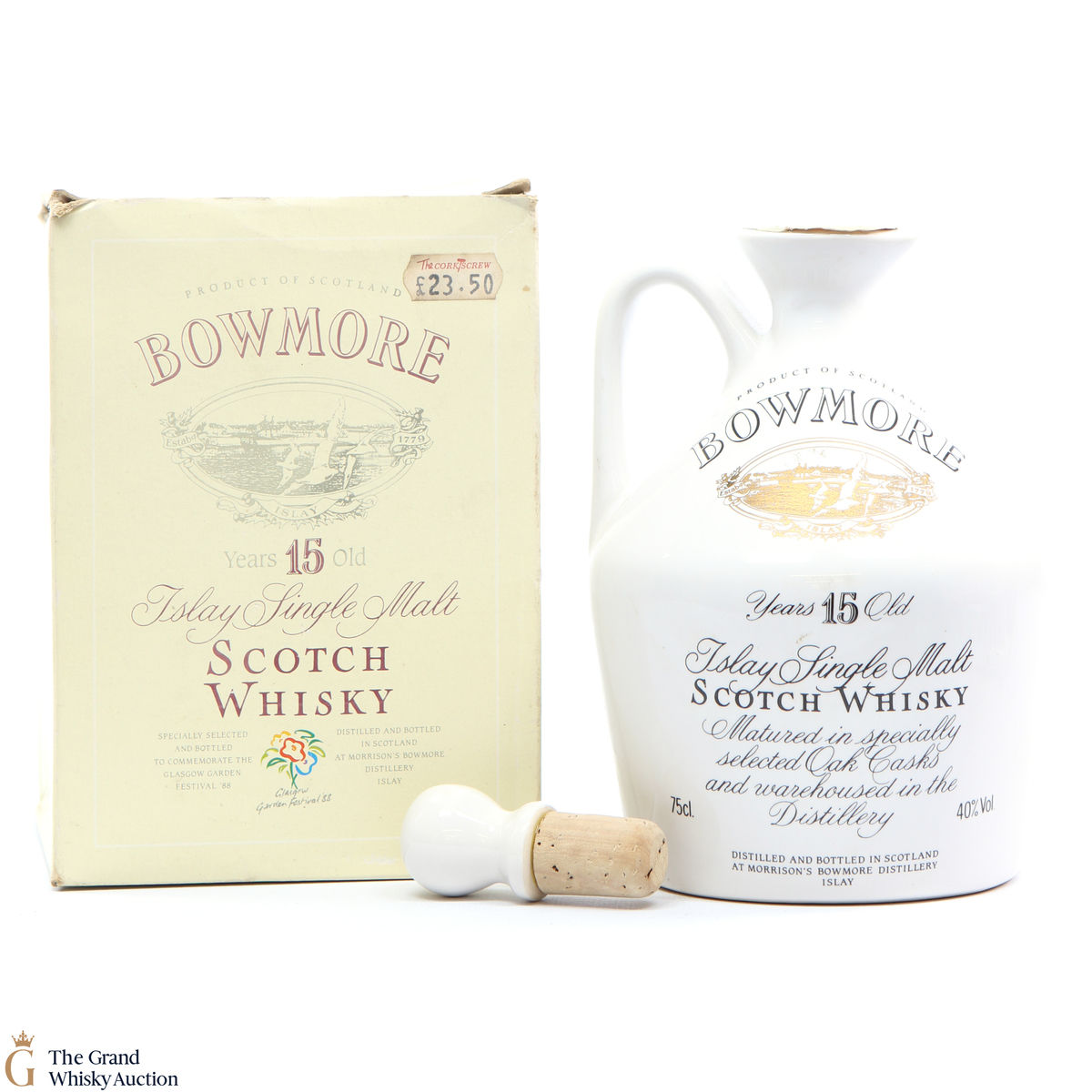 Bowmore - 15 Year Old - Glasgow Garden Festival 1988 (75cl)