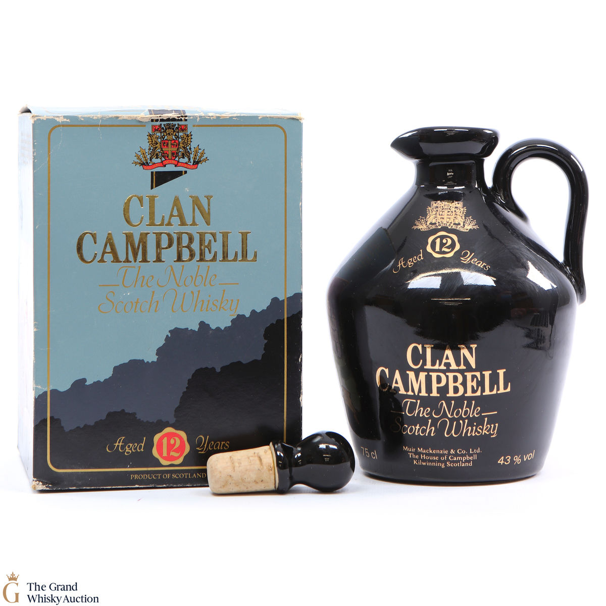 Clan Campbell - 12 Year Old - Decanter 