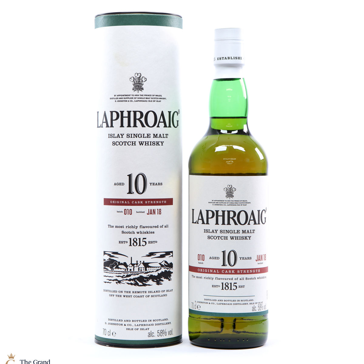 Laphroaig - 10 Year Old - Original Cask Strength Batch #010