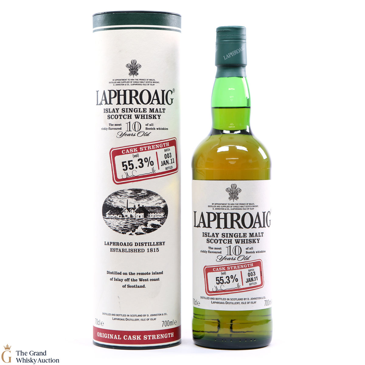Laphroaig - 10 Year Old - Original Cask Strength Batch #003