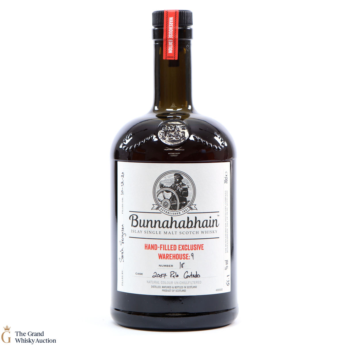Bunnahabhain - 2007 Palo Cortado - Handfill 2020
