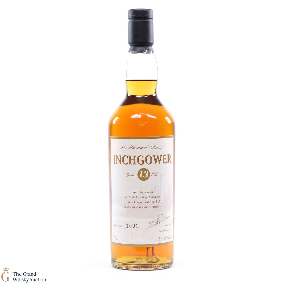 Inchgower -13 Year Old - Manager's Dram