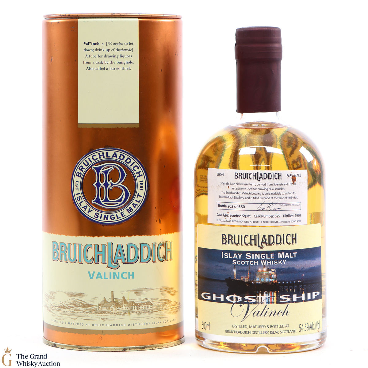 Bruichladdich - 1990 Valinch 'Ghost Ship'