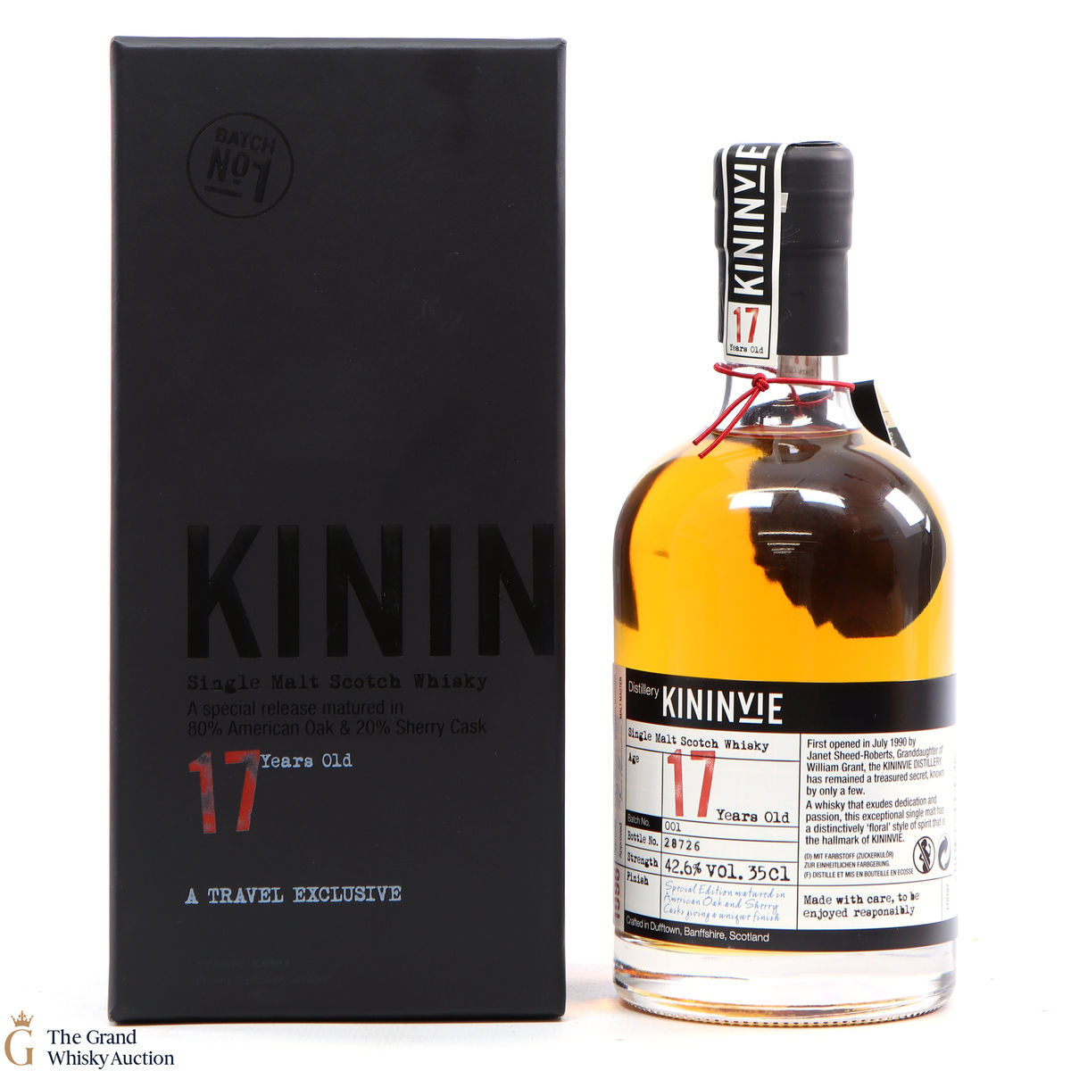 Kininvie - 17 Year Old Batch #001 35cl