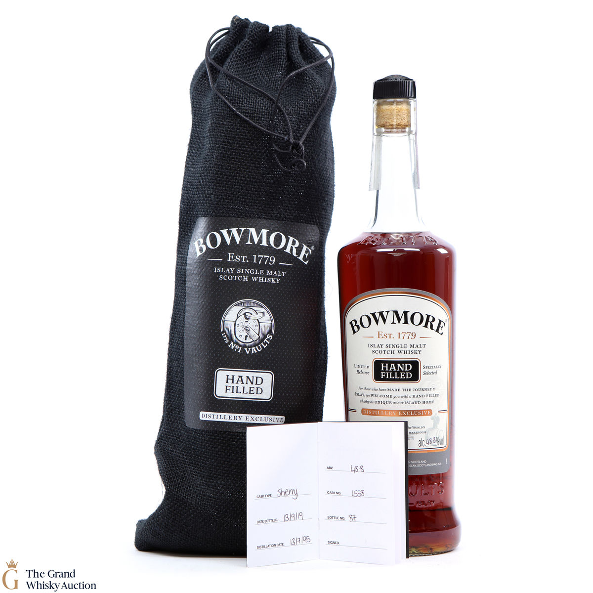 Bowmore - 24 Year Old 1995 - 2019 Hand Fill - Sherry Cask #1558
