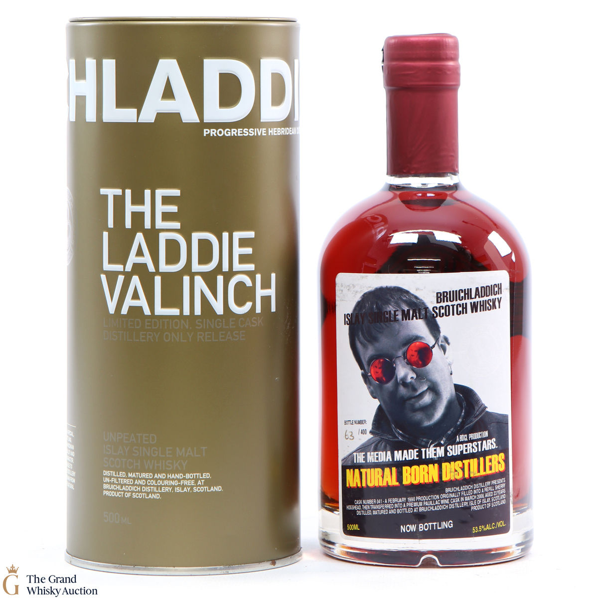 Bruichladdich - 23 Year Old 1990 - Valinch - Natural Born Distillers
