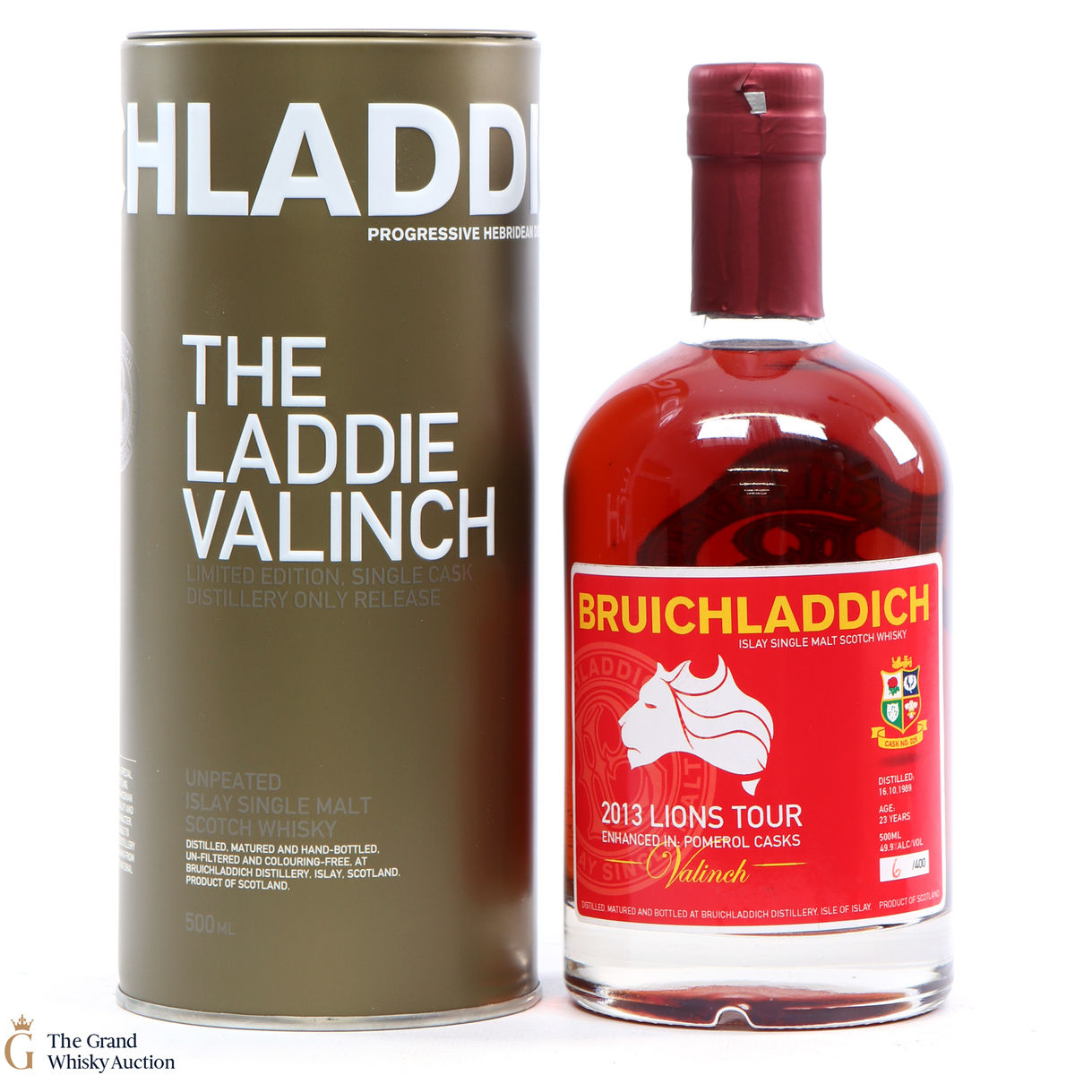 Bruichladdich - 23 Year Old 1989 Valinch Lions Tour 2013