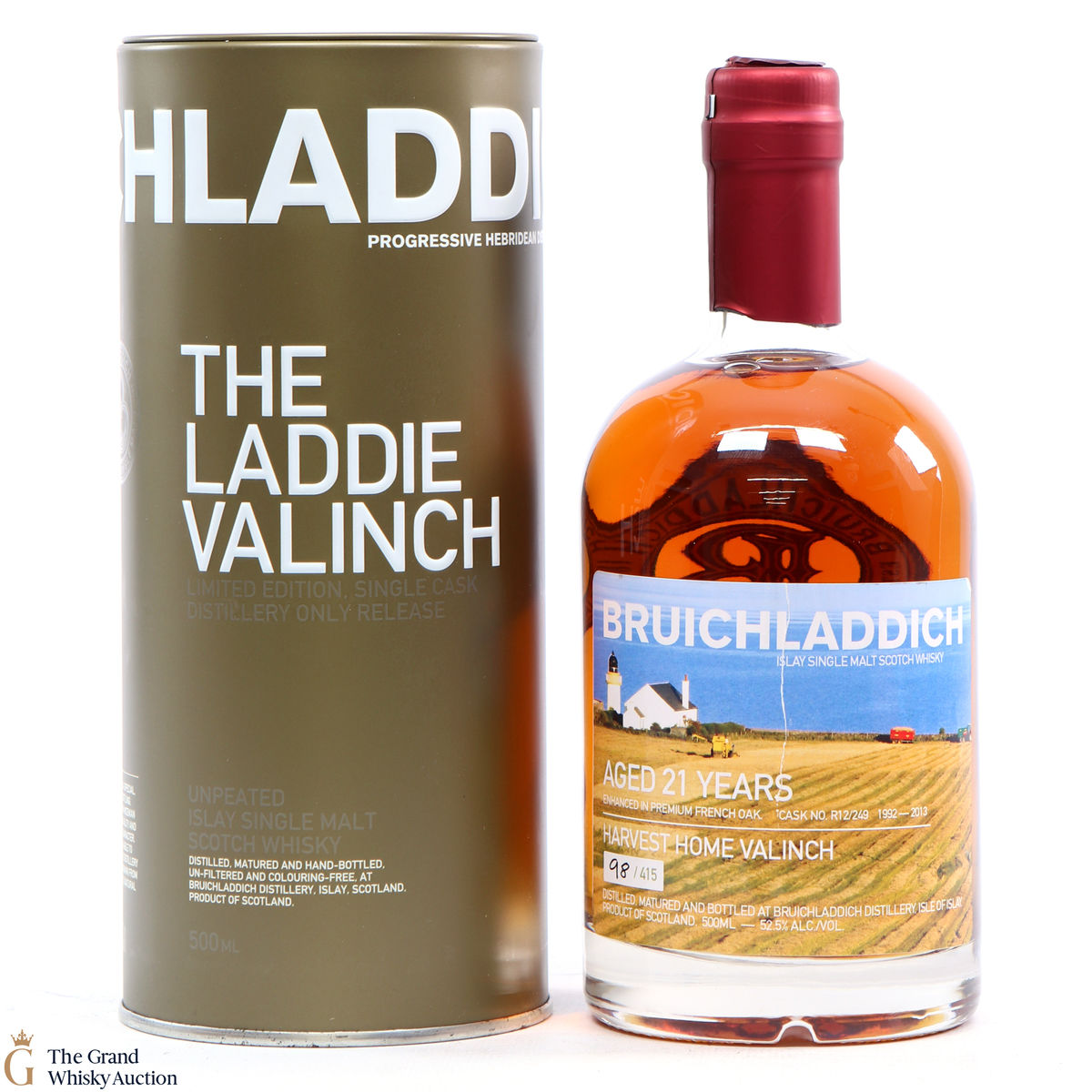 Bruichladdich - 21 Year Old 1992 - Harvest Home Valinch 