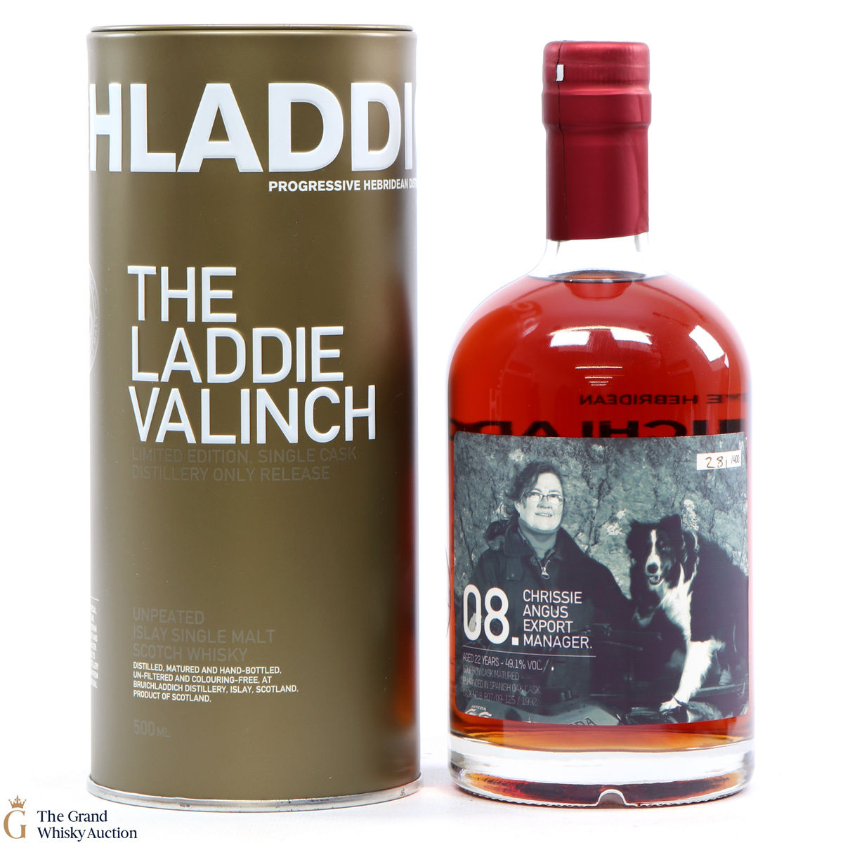 Bruichladdich - 22 Year Old (1992) Valinch - Chrissie Angus