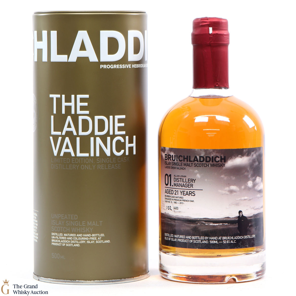 Bruichladdich - 21 Year Old 1992 - Valinch 1 - Alan Logan