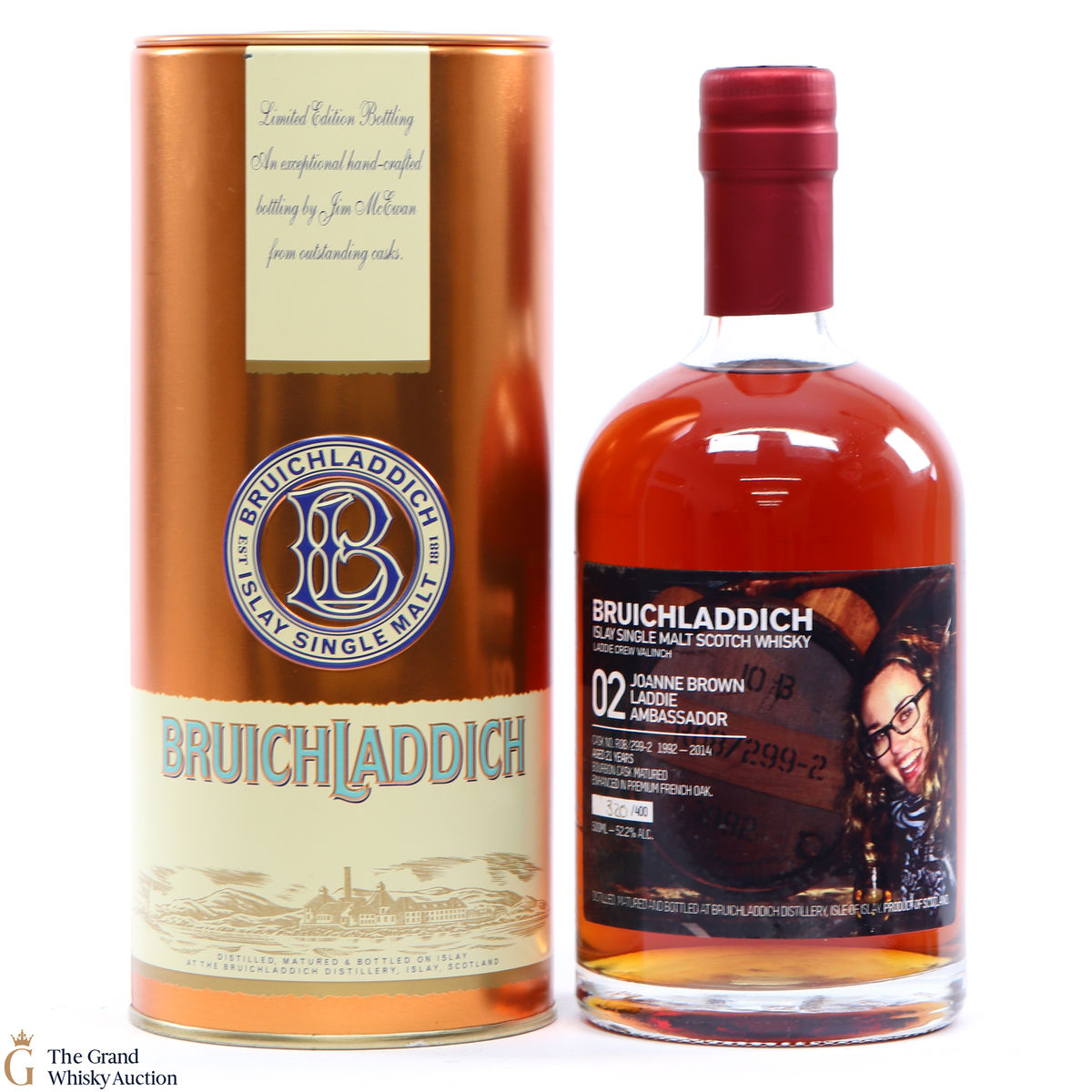 Bruichladdich - 21 Year Old - Valinch 02 -  Joanne Brown (Signed)