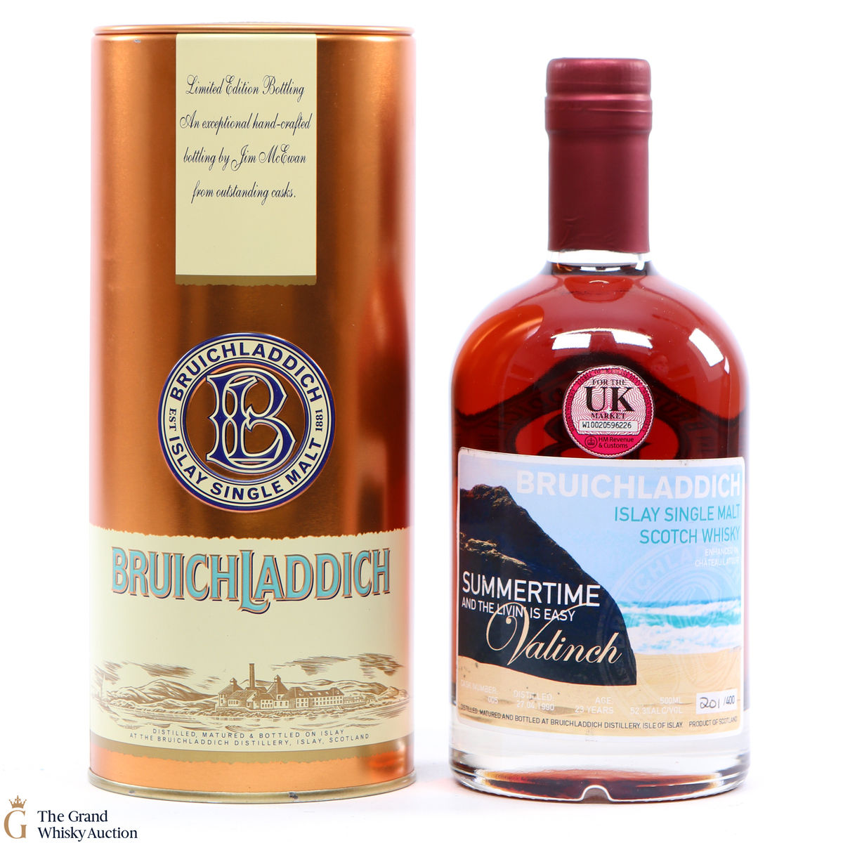 Bruichladdich - 23 Year Old Valinch 'Summertime and livin' is easy" #005 (Signed)