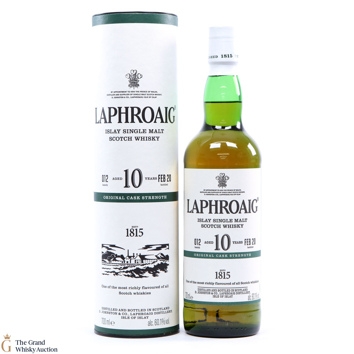 Laphroaig - 10 Year Old - Original Cask Strength Batch #012