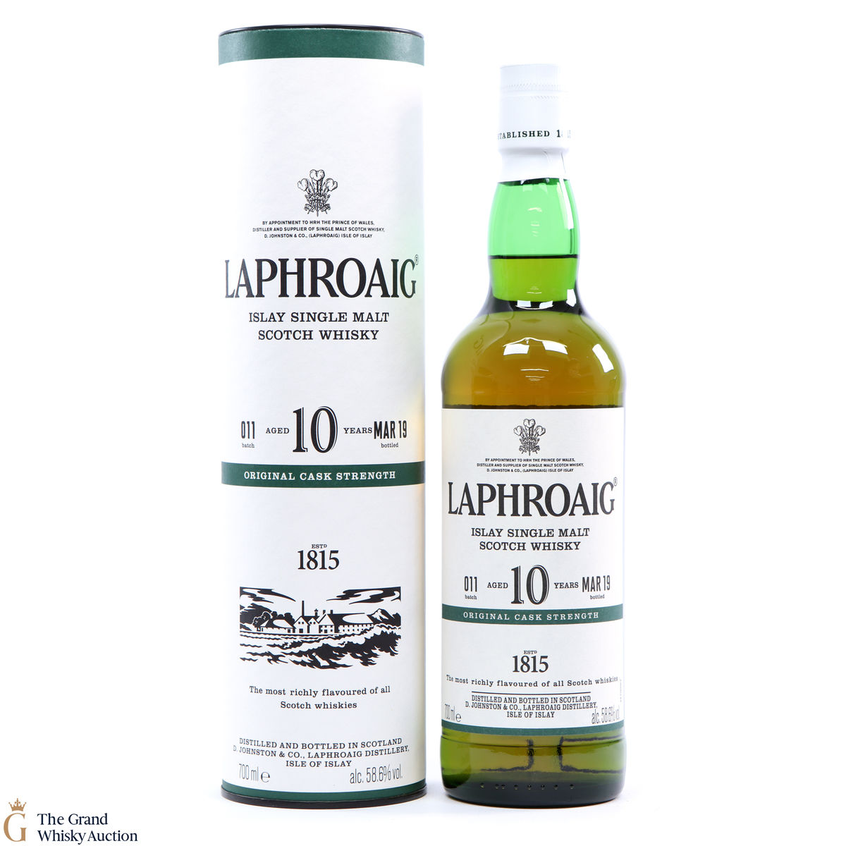 Laphroaig - 10 Year Old - Original Cask Strength Batch #011