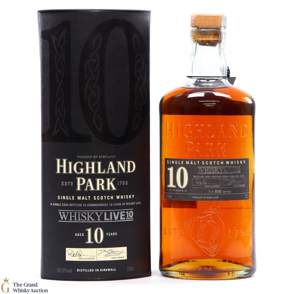 Highland Park - 10 Year Old - 1999 Whisky Live 