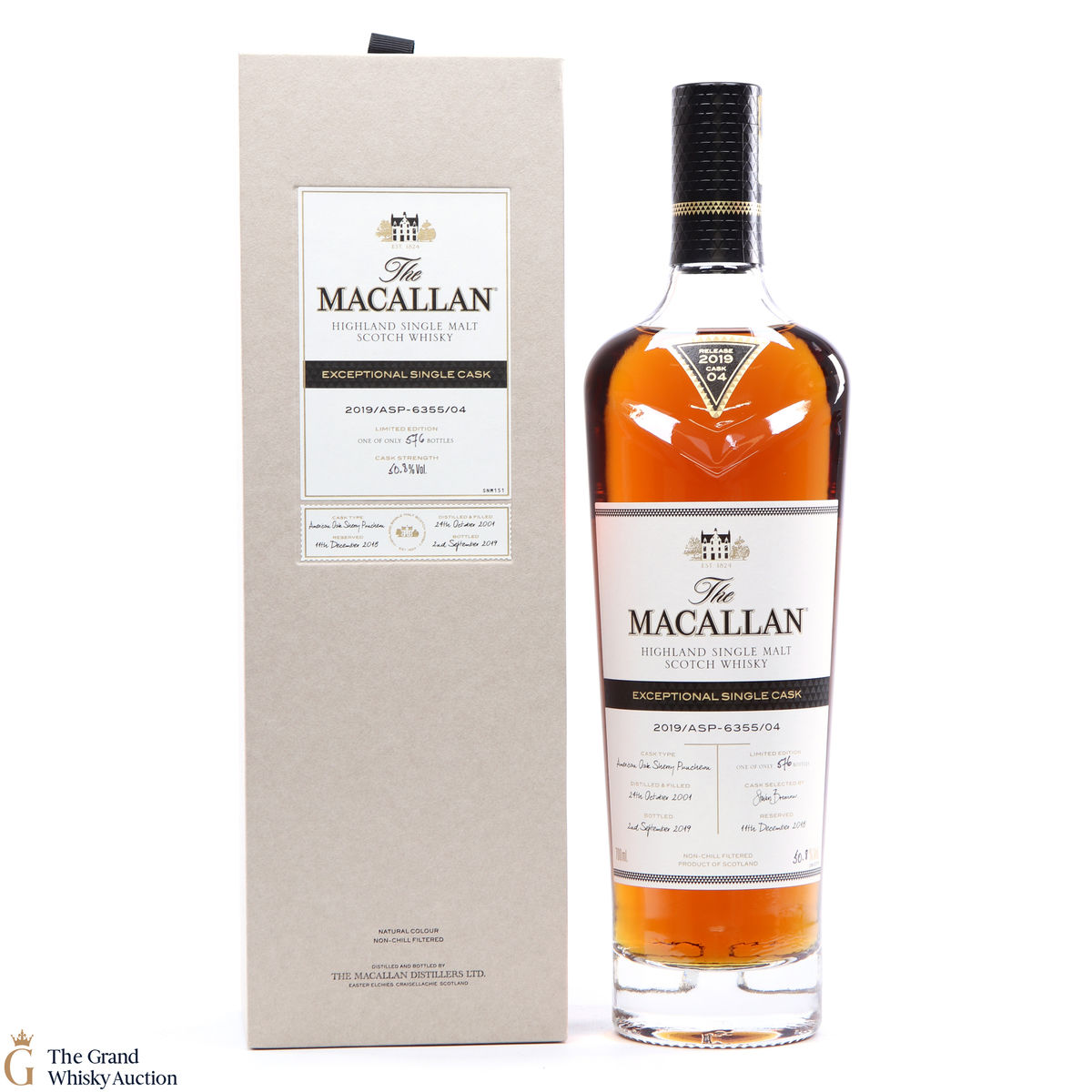 Macallan - 2001 Exceptional Cask #6355-04 2019 Release