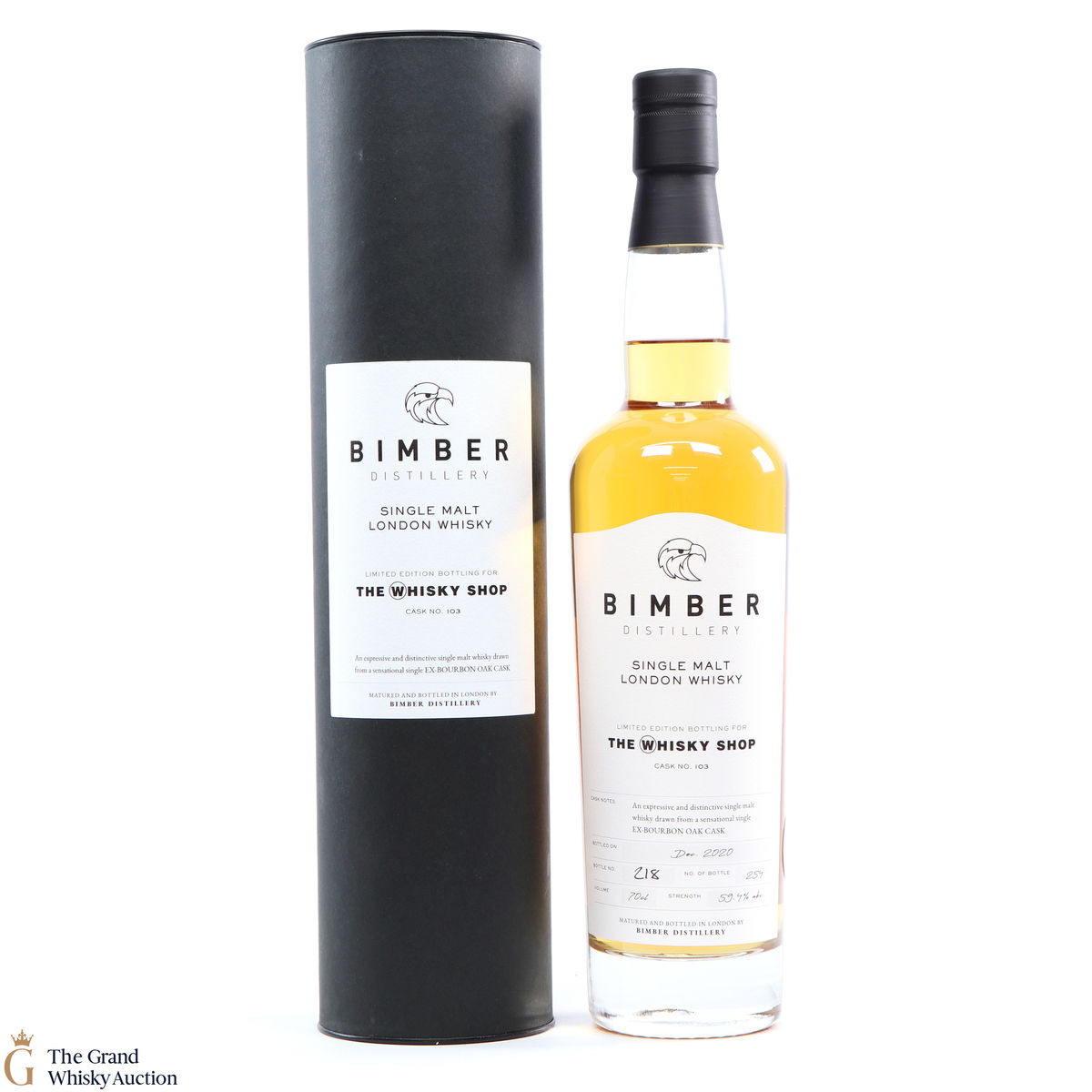 Bimber - Ex Bourbon Oak Cask #103 - The Whisky Shop Exclusive - Limited Edition
