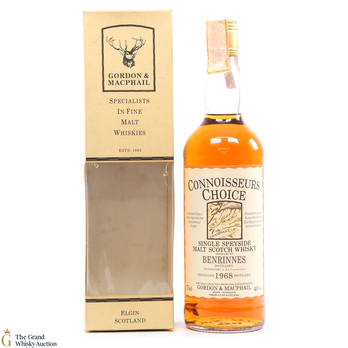 Benrinnes - 1968 Gordon and MacPhail Connoisseurs Choice