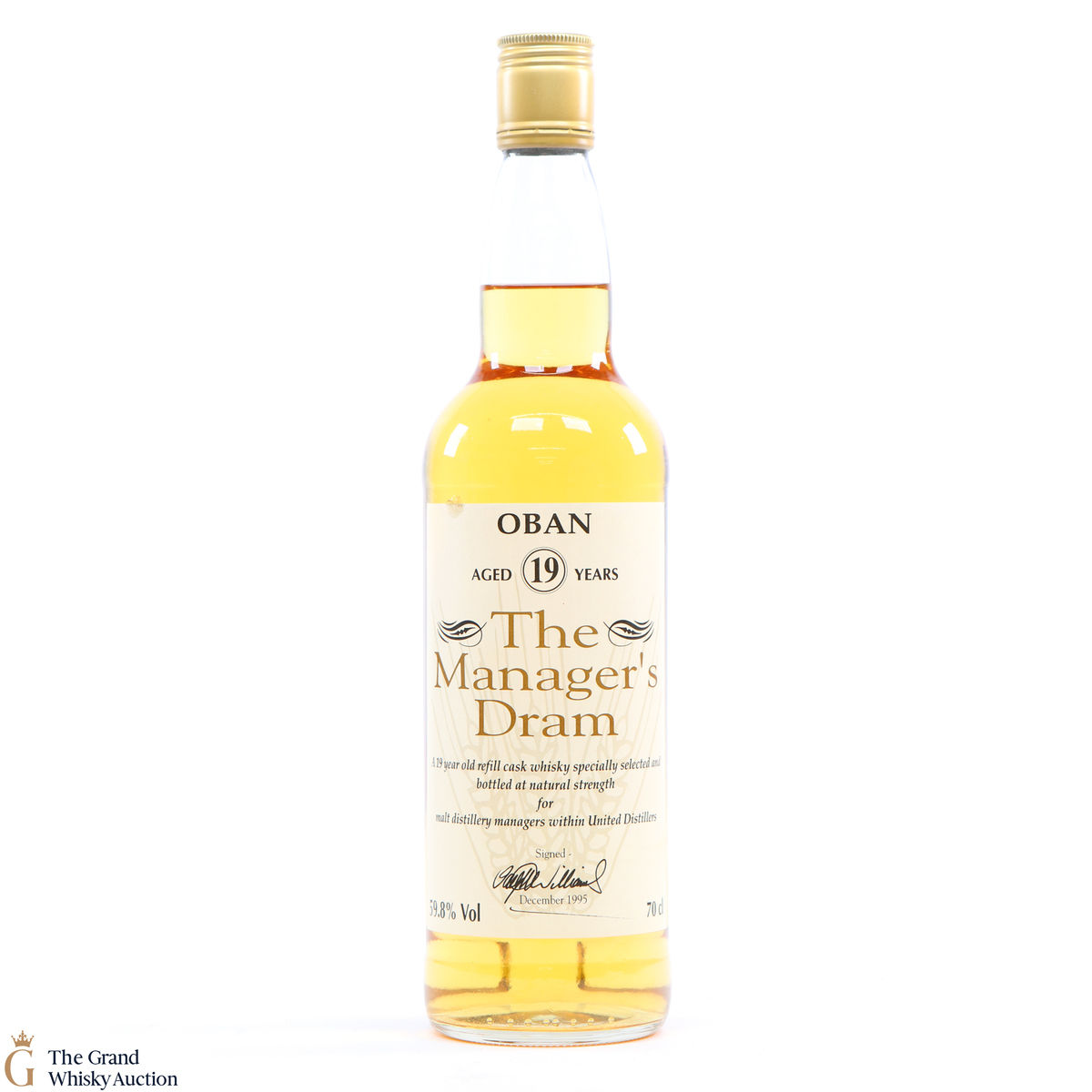 Oban - 19 Year Old - 1995 Managers Dram