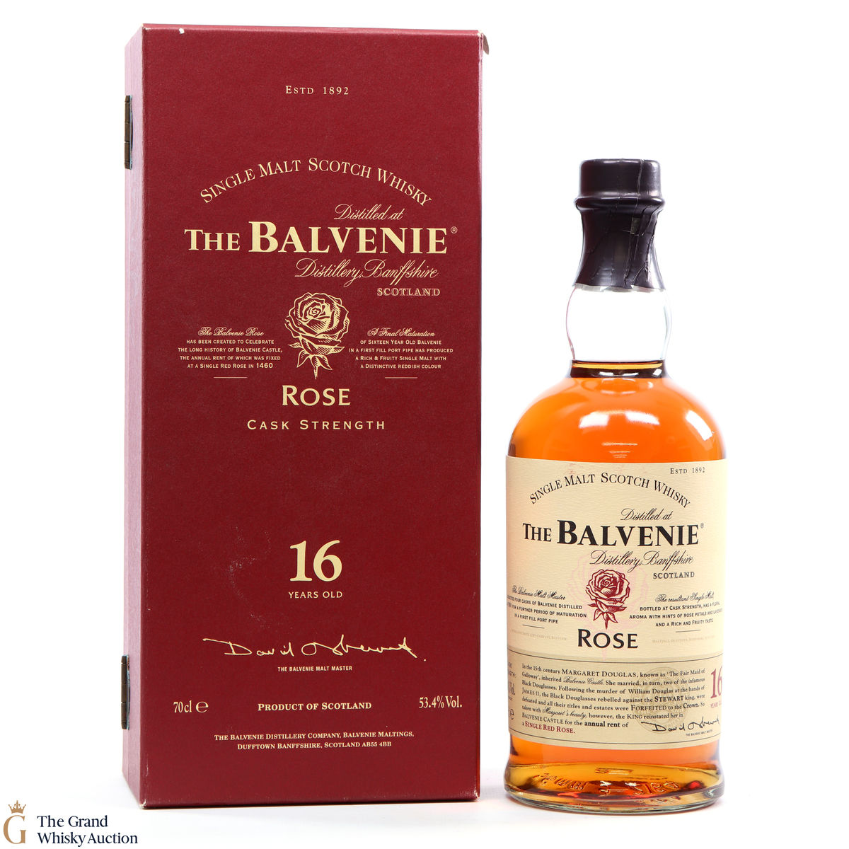Balvenie - 16 Year Old - Rose - 1st Release - 53.4%