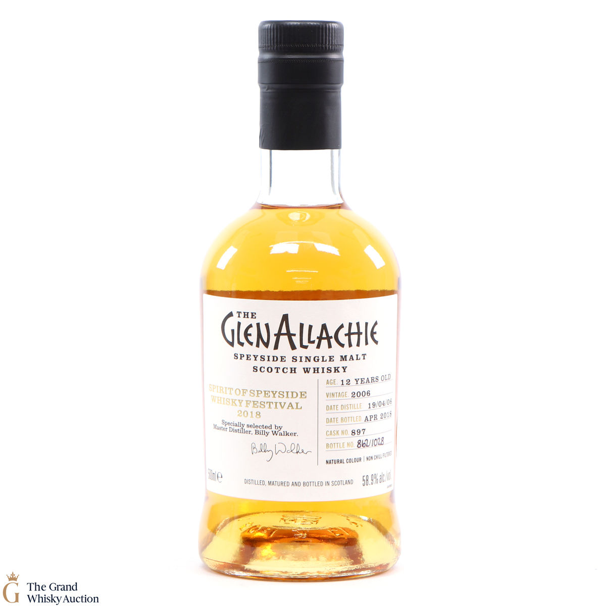 GlenAllachie - 12 Year Old 2006 #897 - Spirit of Speyside 2018 