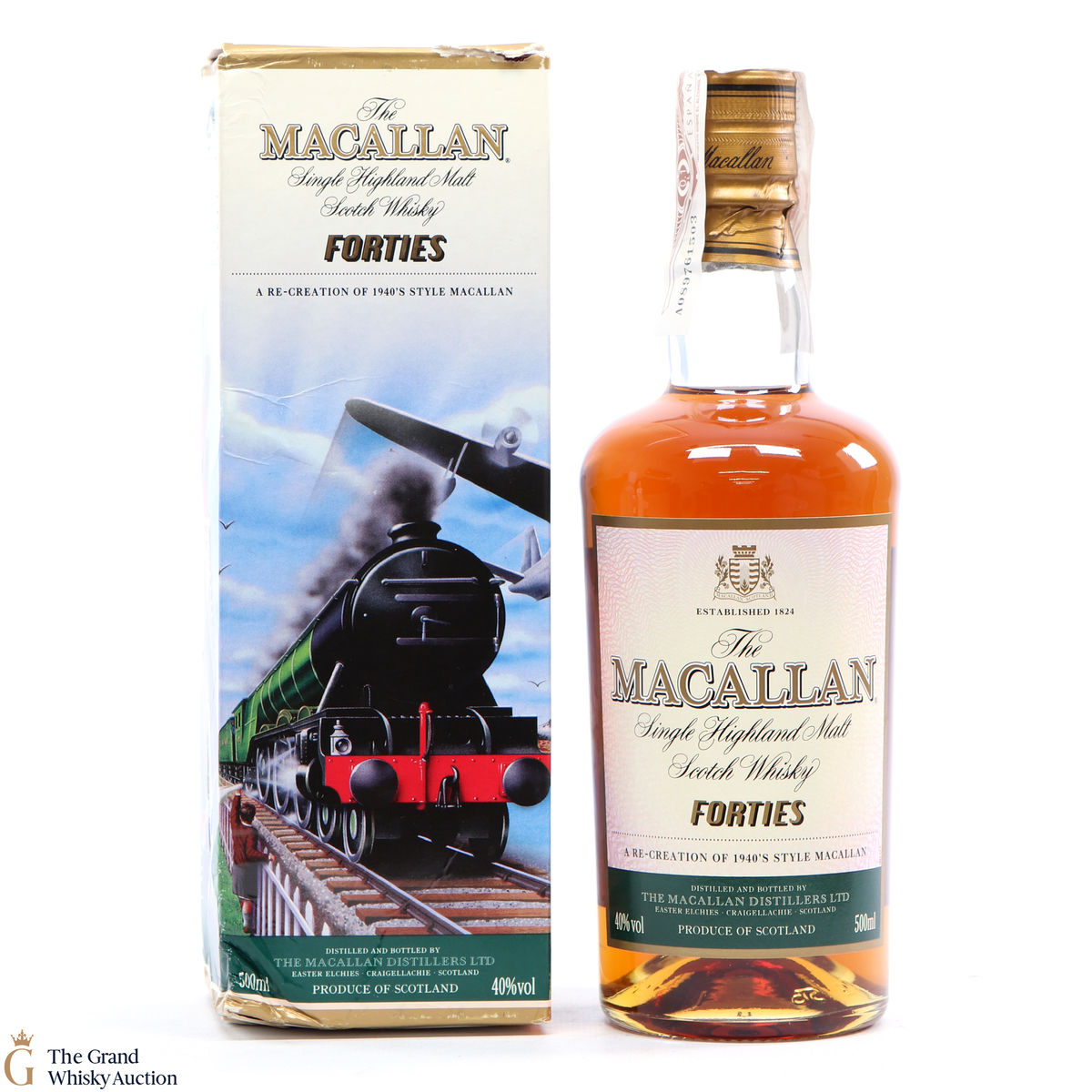 Macallan - Travel Decades Series - Forties (50cl)