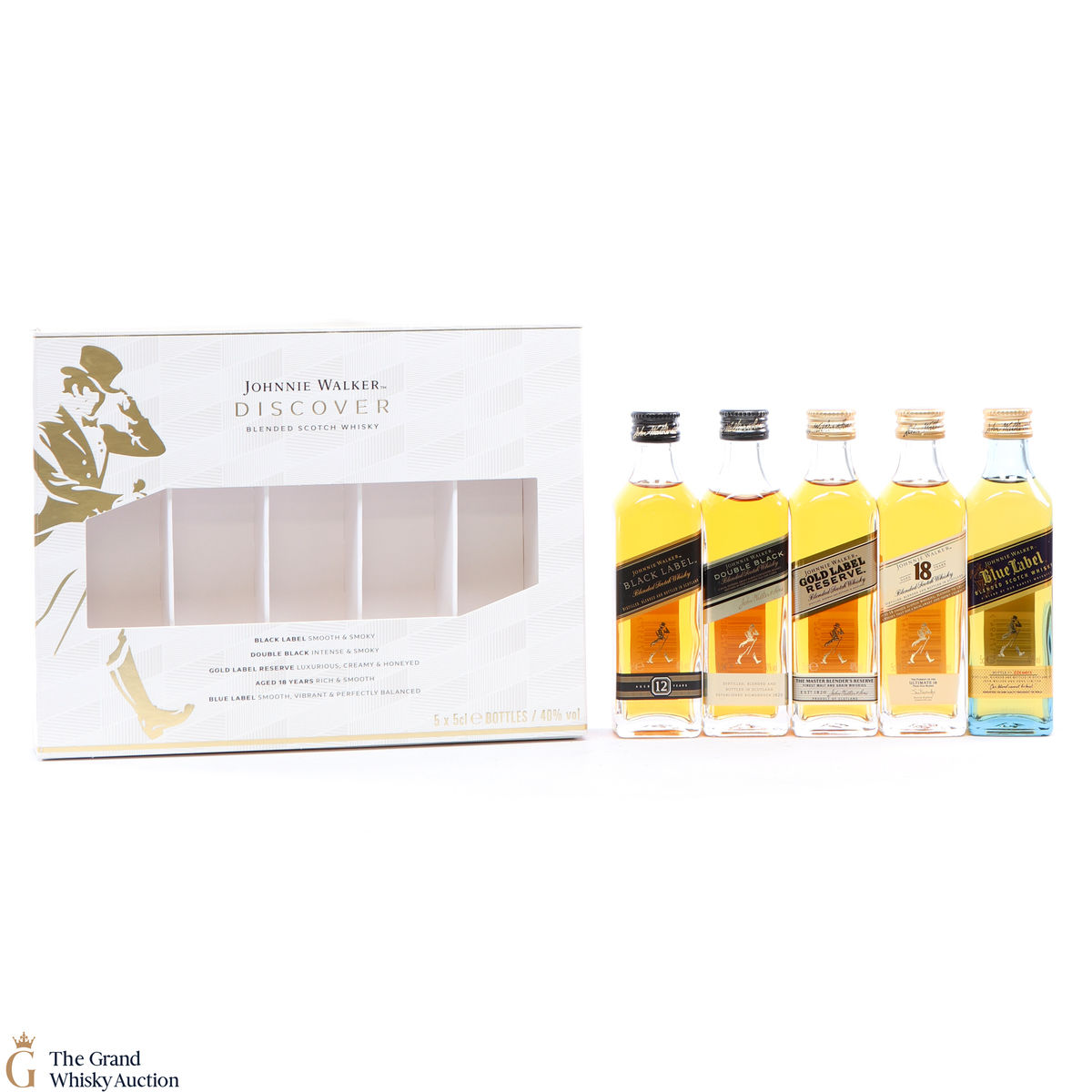 Johnnie Walker - Discovery Miniature Gift Set 5 x 5cl