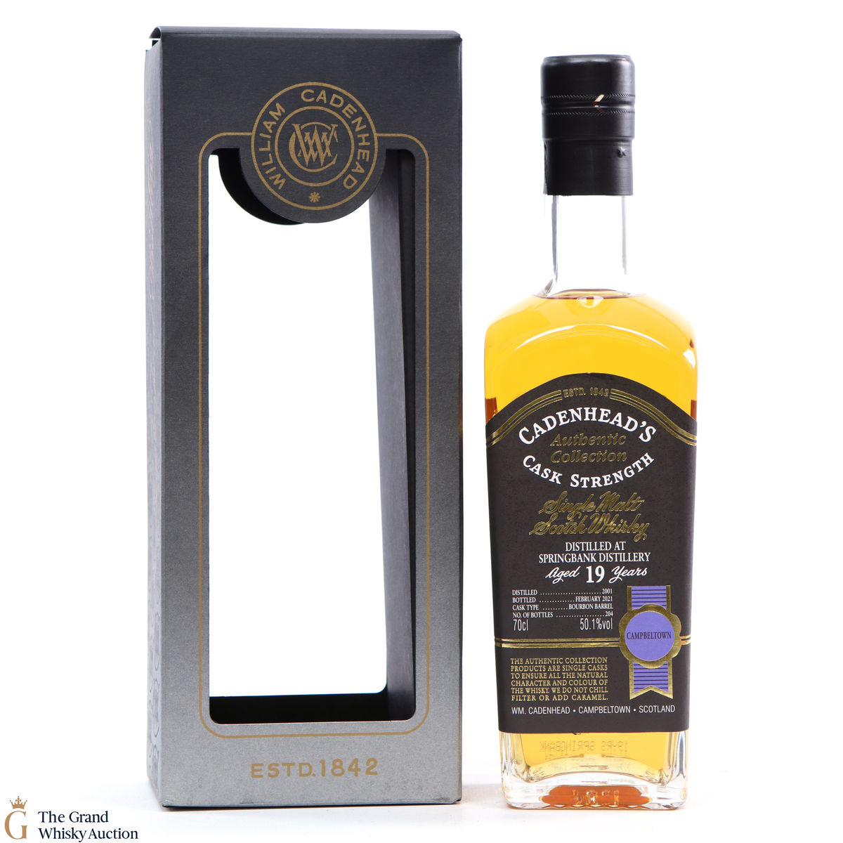 Springbank - 19 Year Old - 2001 Cask Strength - Cadenhead's 