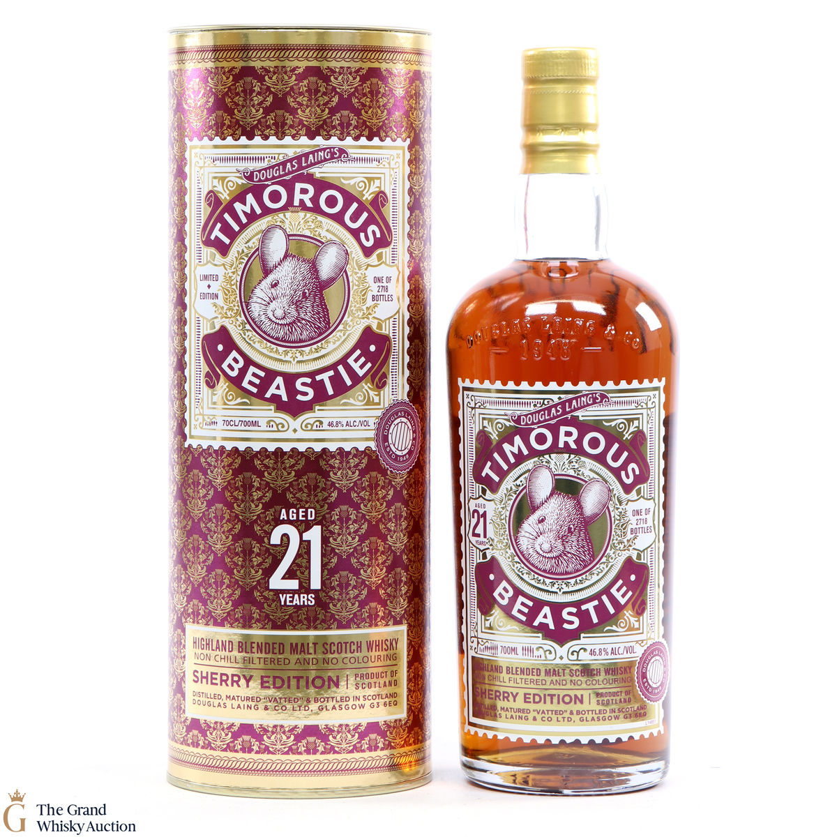 Timorous Beastie - 21 Year Old - Douglas Laing Sherry Edition