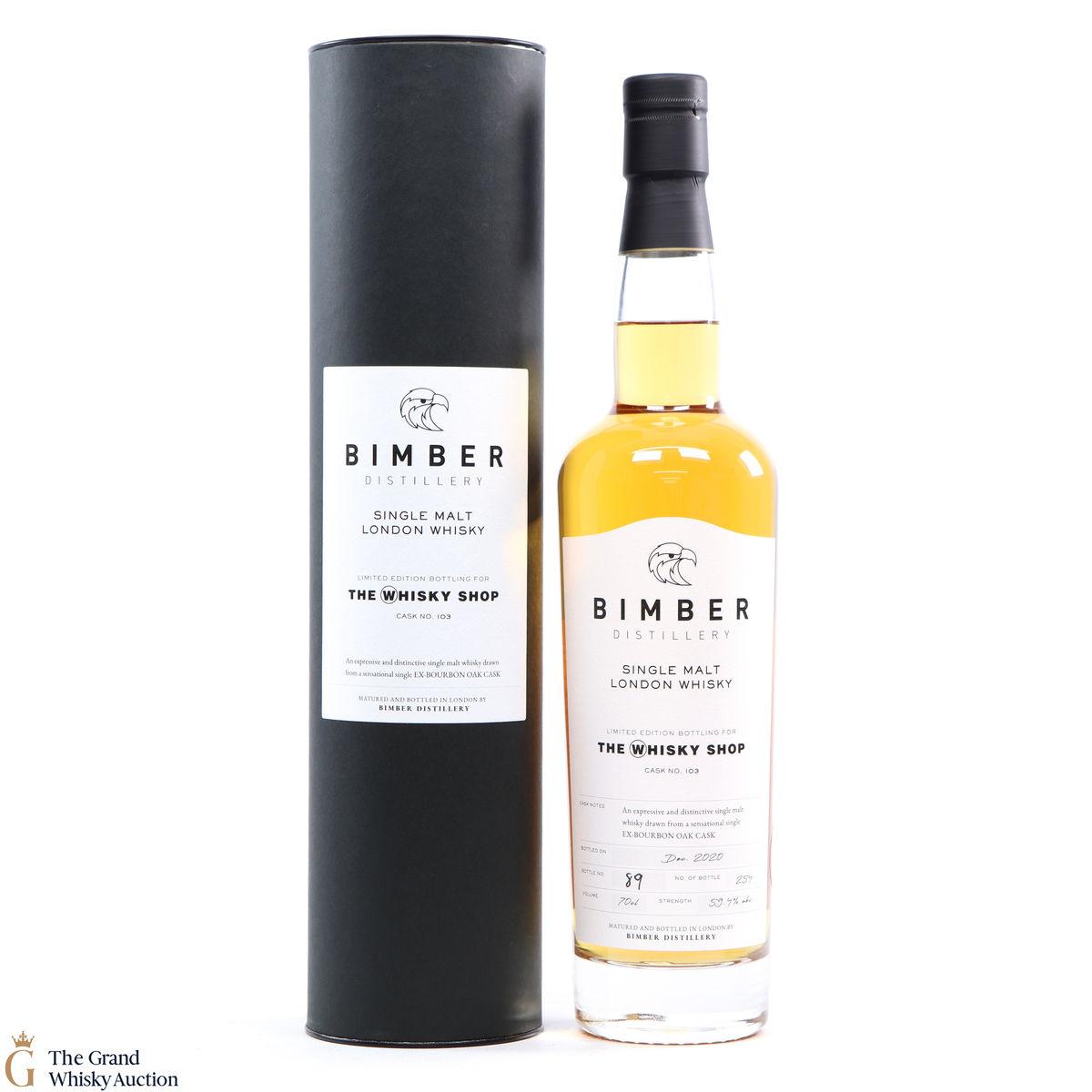 Bimber - Ex Bourbon Oak Cask #103 - The Whisky Shop Exclusive - Limited Edition