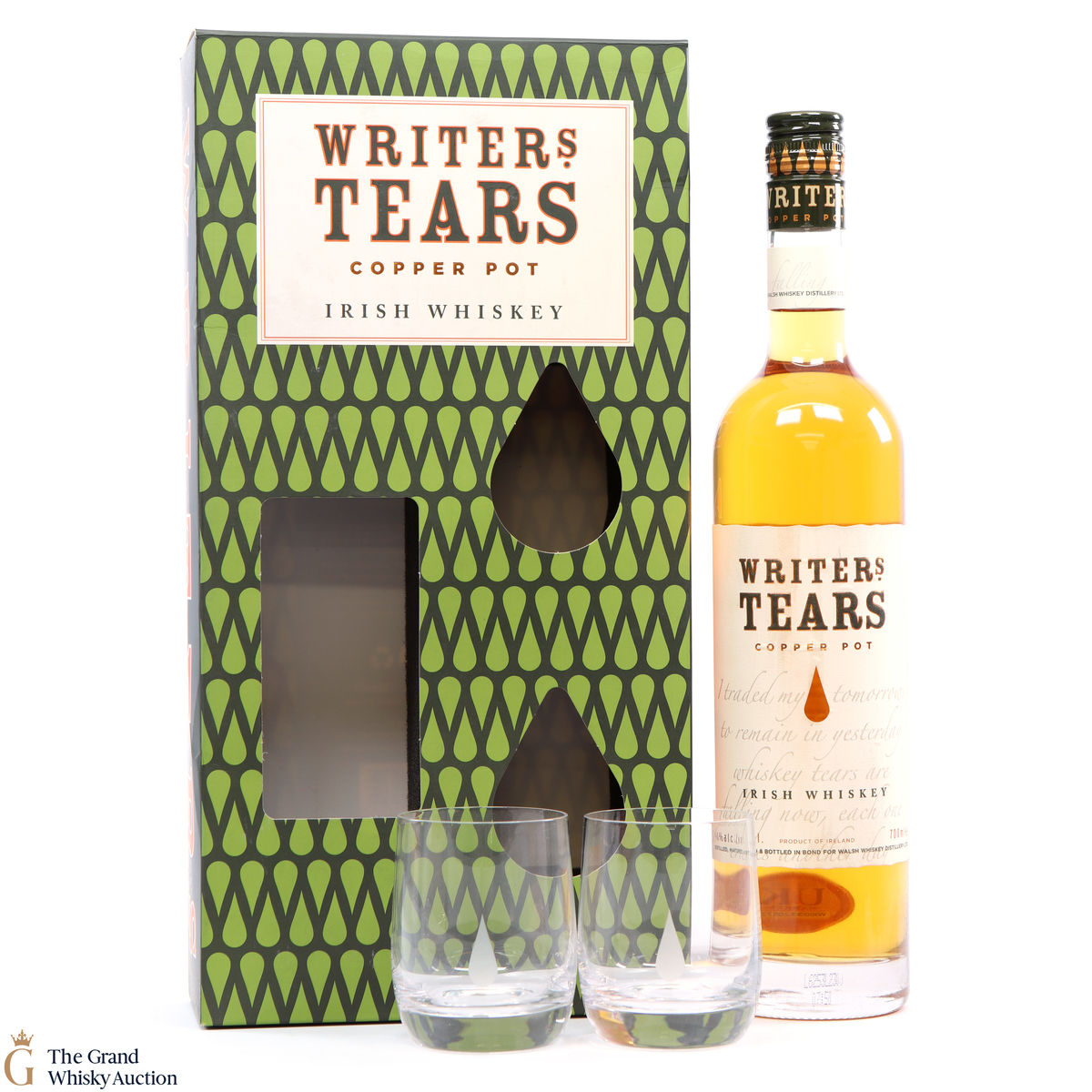Writers Tears - Copper Pot & Glasses