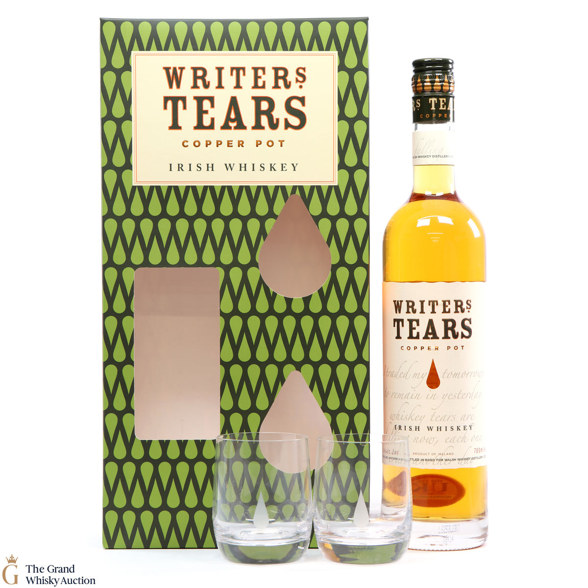 Writers Tears - Copper Pot & Glasses