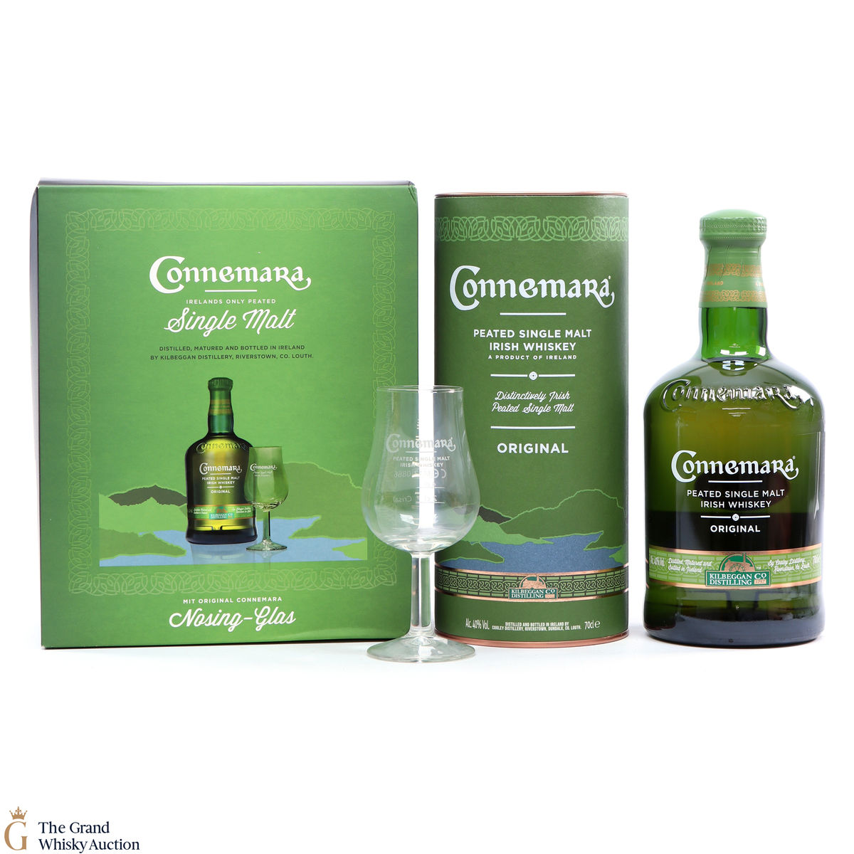 Connemara - Original Peated Irish Whiskey & Glass