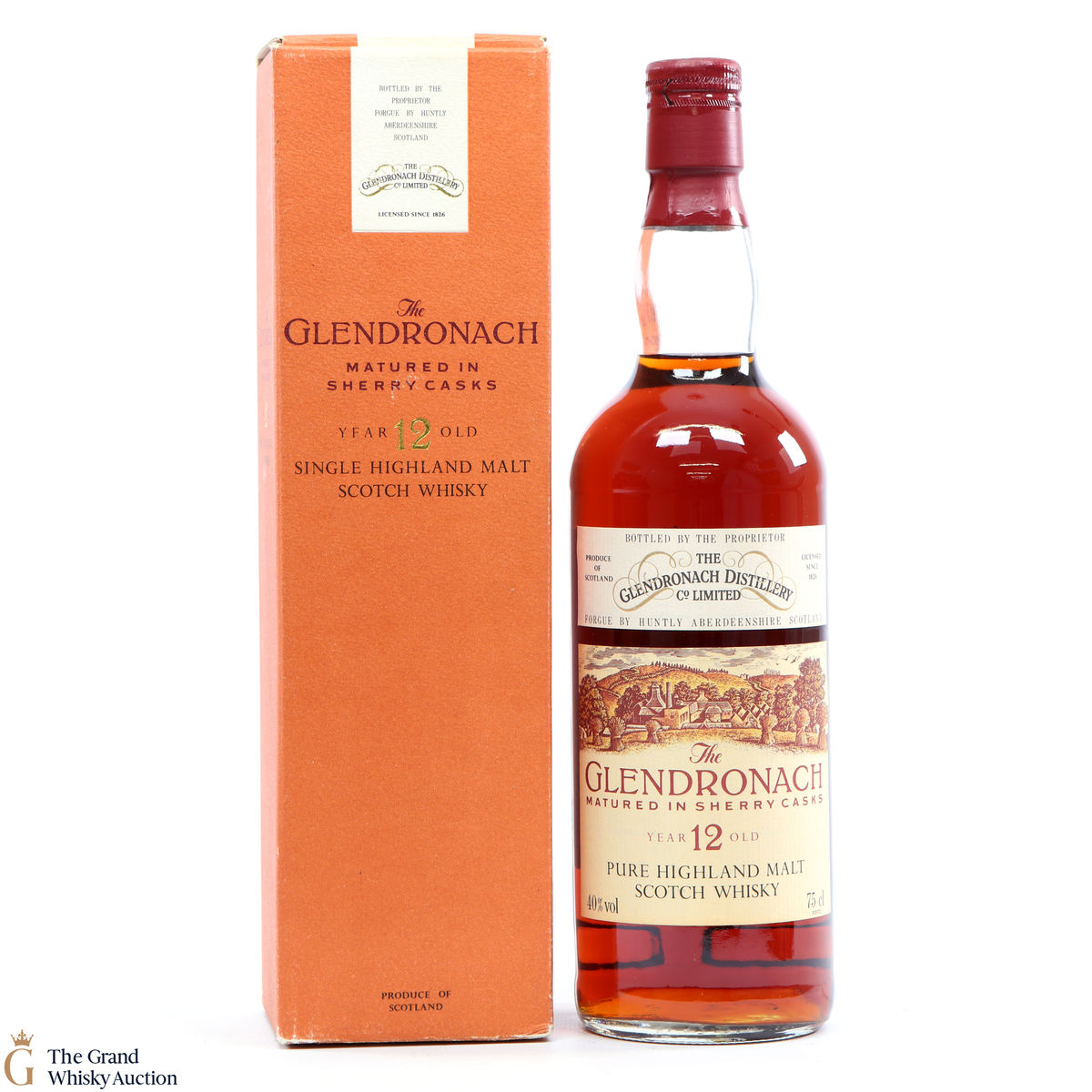 Glendronach - 12 Year Old Sherry Casks 1980s