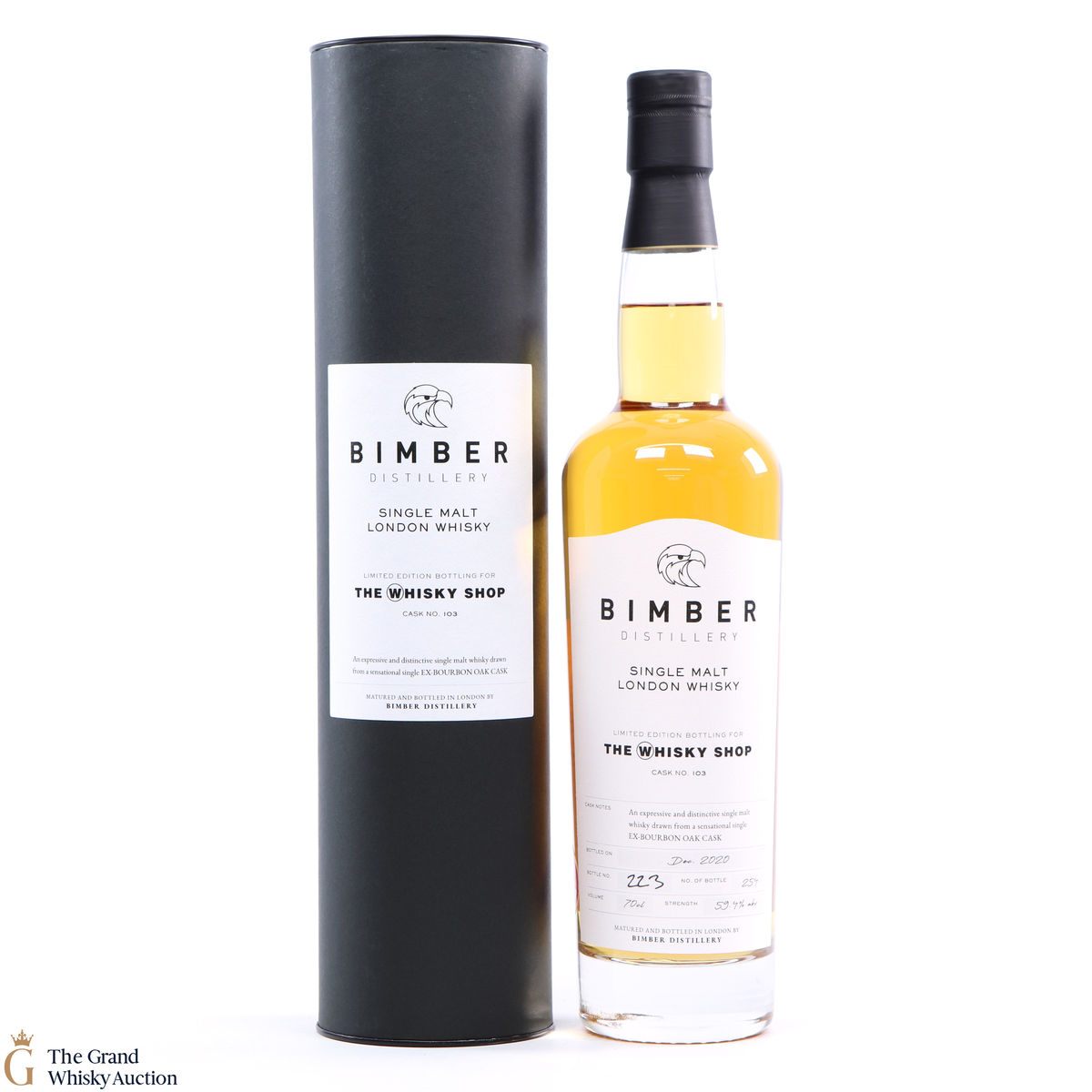 Bimber - Ex Bourbon Oak Cask #103 - The Whisky Shop Exclusive - Limited Edition