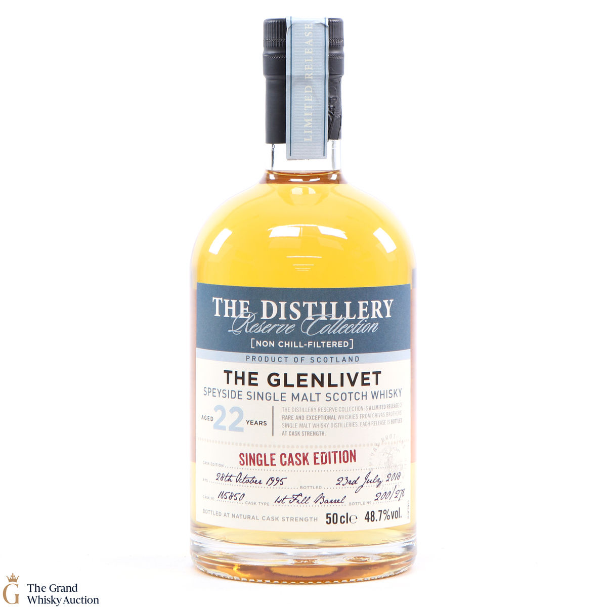 Glenlivet - 22 Year Old (1995) #165850 - Distillery Reserve Collection
