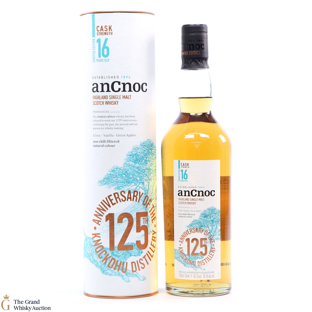 AnCnoc - 16 Year Old Cask Strength 125th Anniversary
