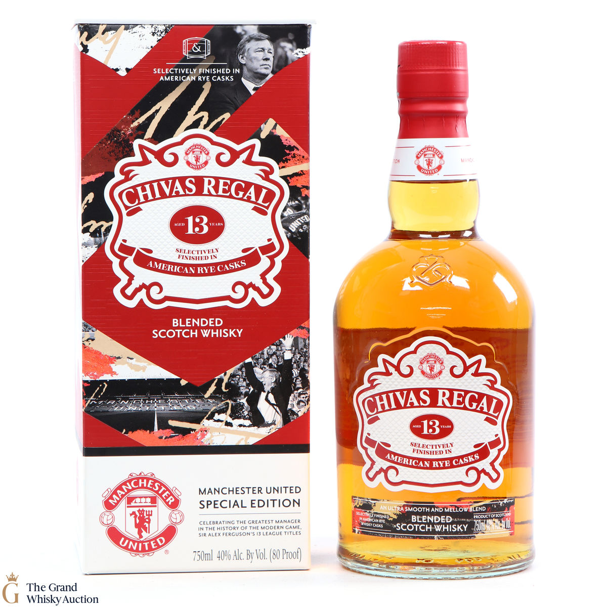 Chivas Regal - 13 Year Old - Manchester United Special Edition (75cl)