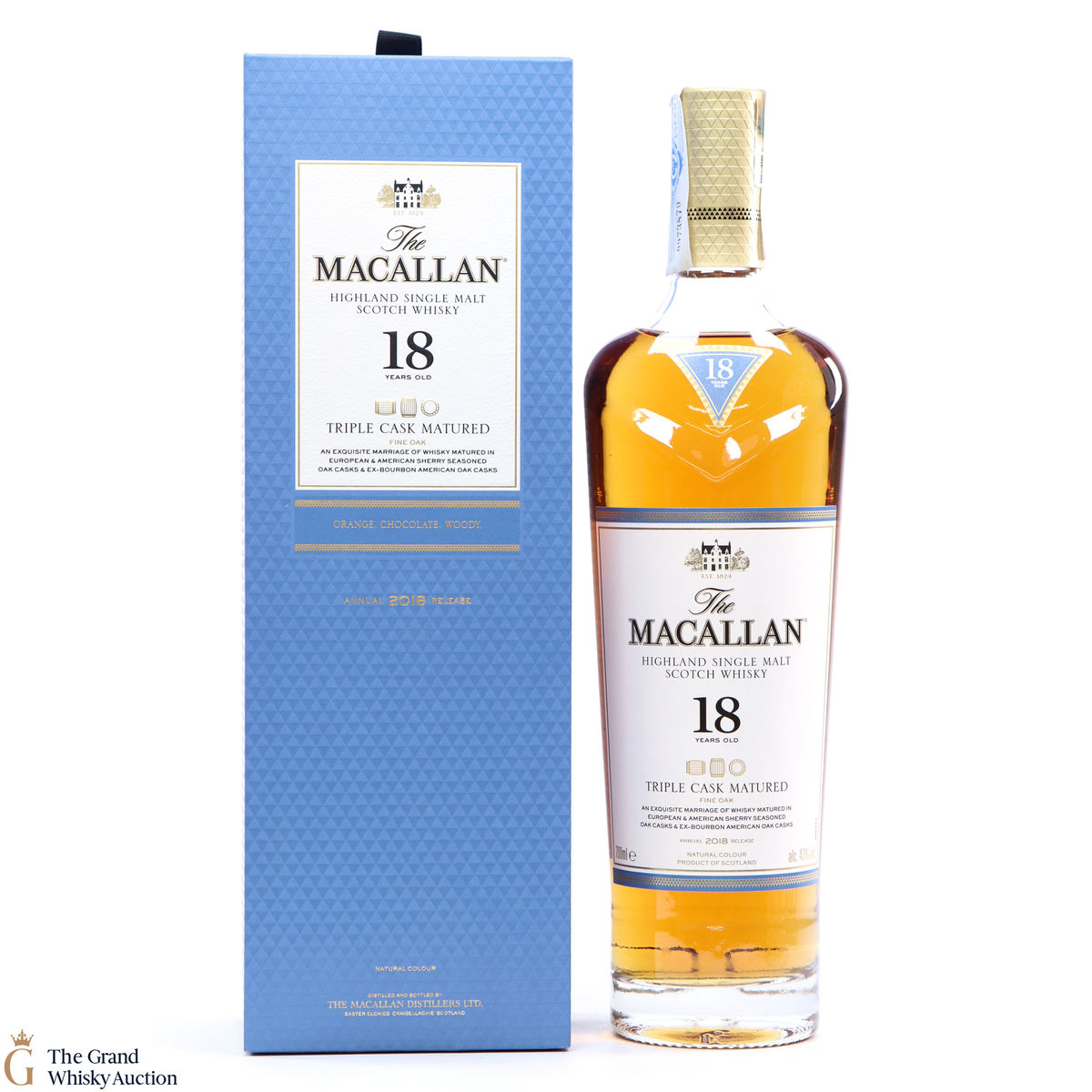 Macallan - 18 Year Old - Triple Cask 2018 (Fine Oak)