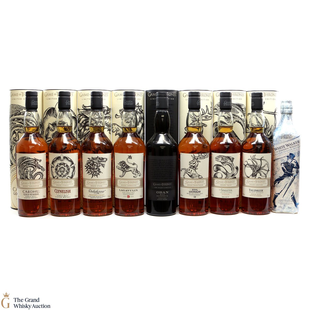 Game of Thrones - Limited Editions - 9 x 70cl