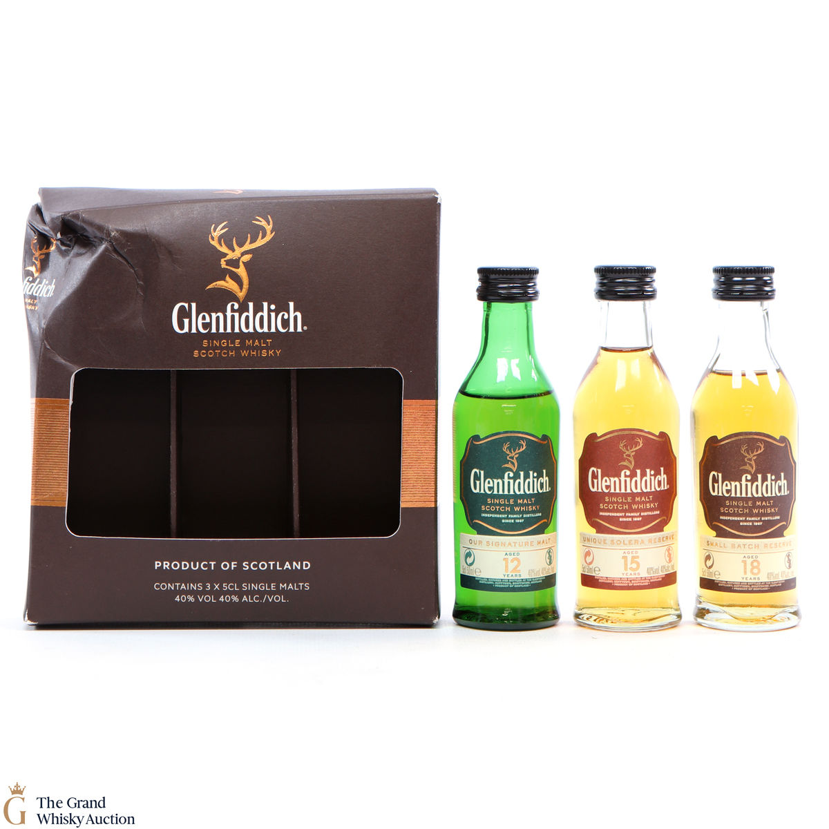 Glenfiddich - Mini Gift Pack - 5cl x3
