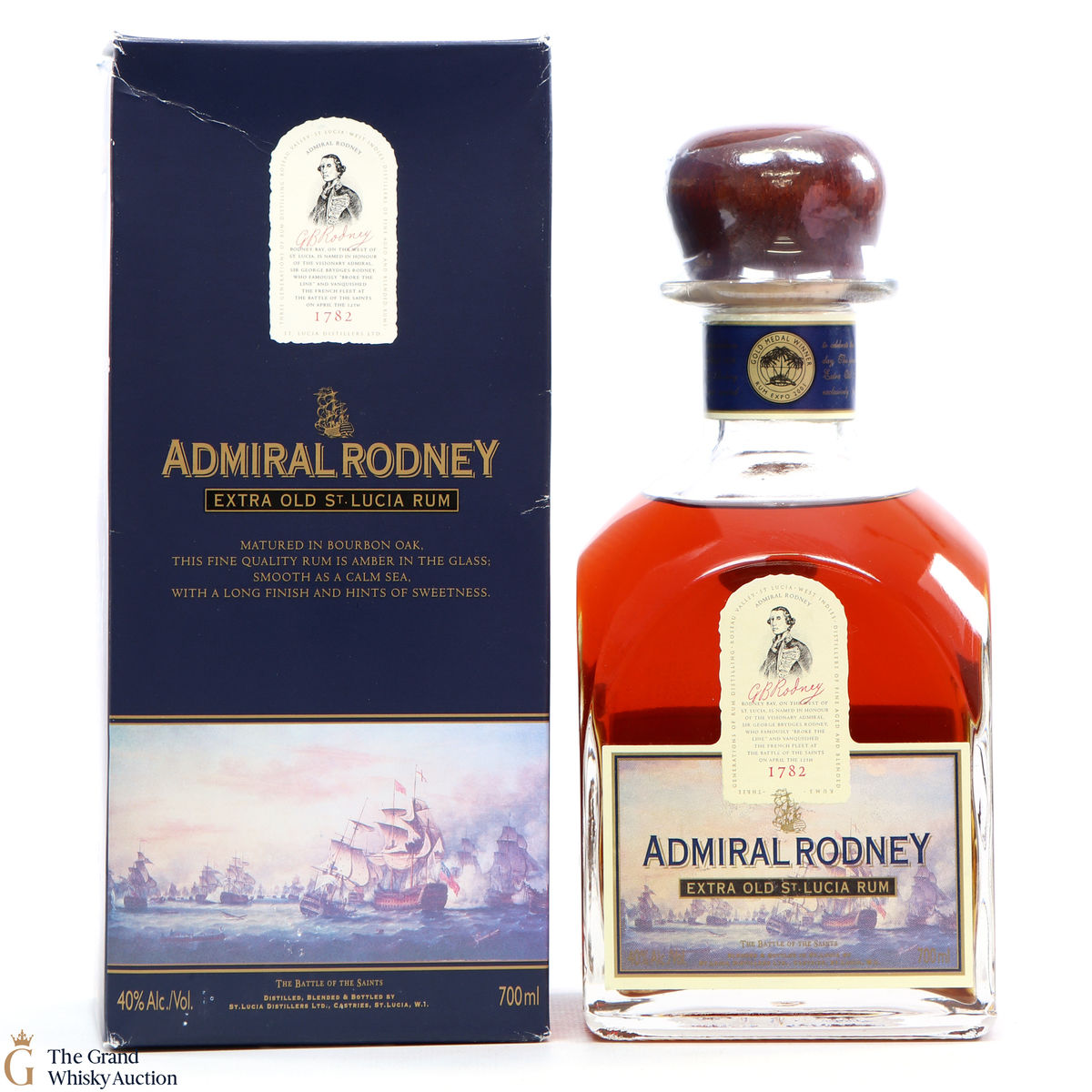Admiral Rodney - Extra Old Rum St Lucia