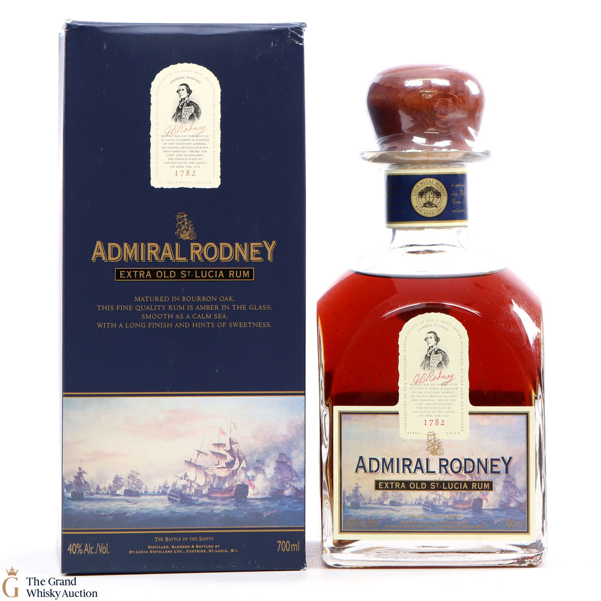 Admiral Rodney - Extra Old Rum St Lucia