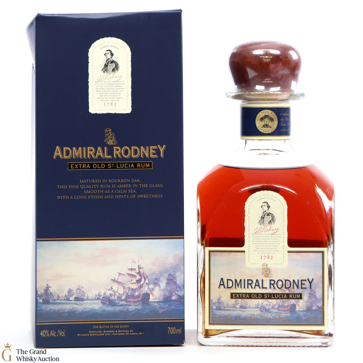 Admiral Rodney - Extra Old Rum St Lucia