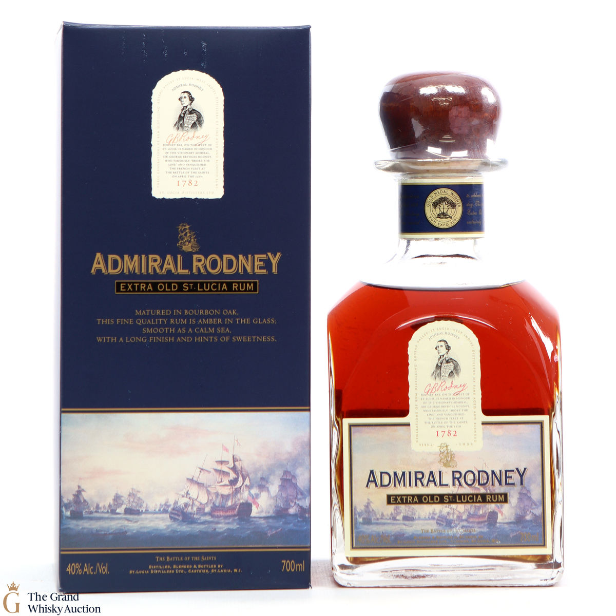 Admiral Rodney - Extra Old Rum St Lucia