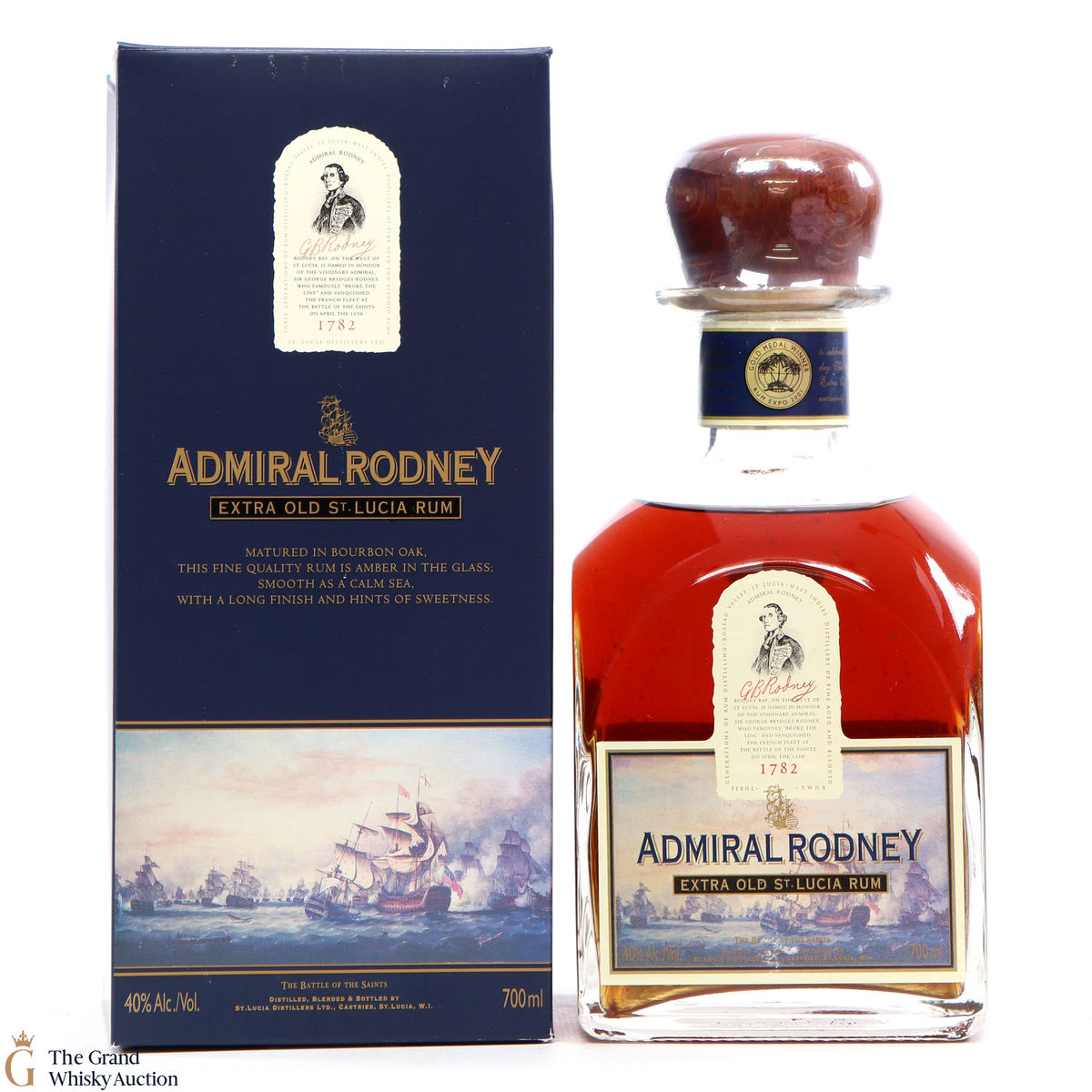 Admiral Rodney - Extra Old Rum St Lucia