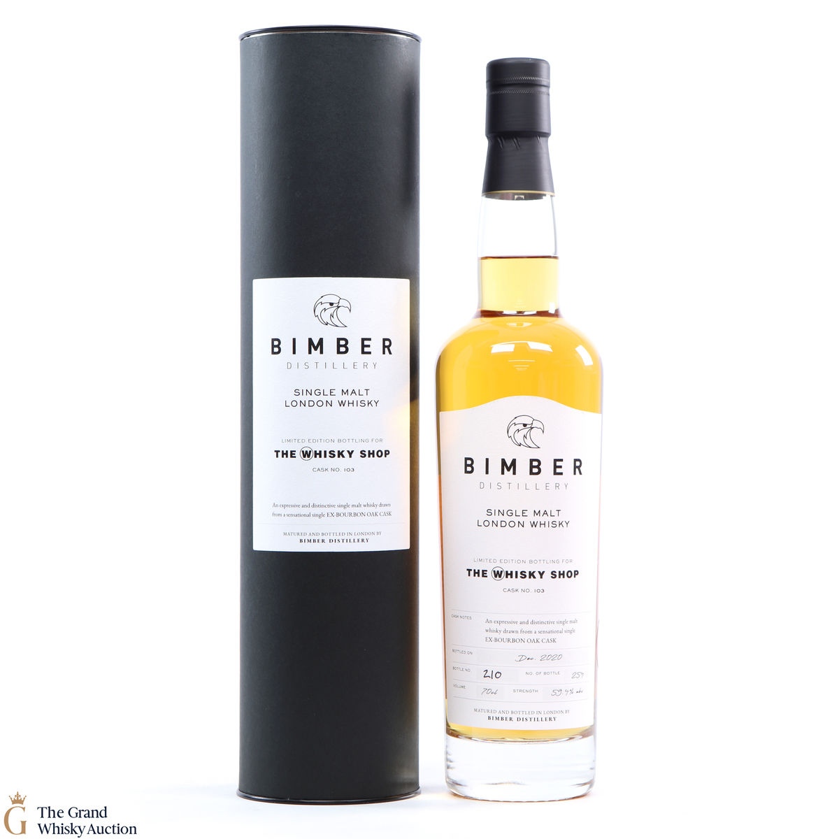 Bimber - Ex Bourbon Oak Cask #103 - The Whisky Shop Exclusive - Limited Edition