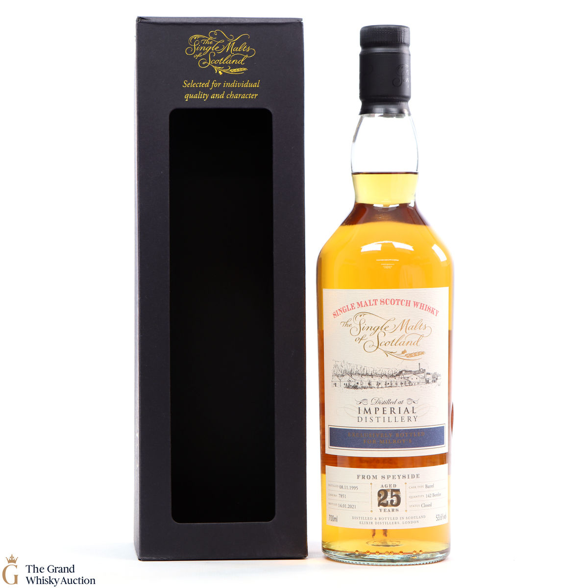 Imperial - 25 Year Old 1995 - #7851 The Single Malts Of Scotland 56.3%