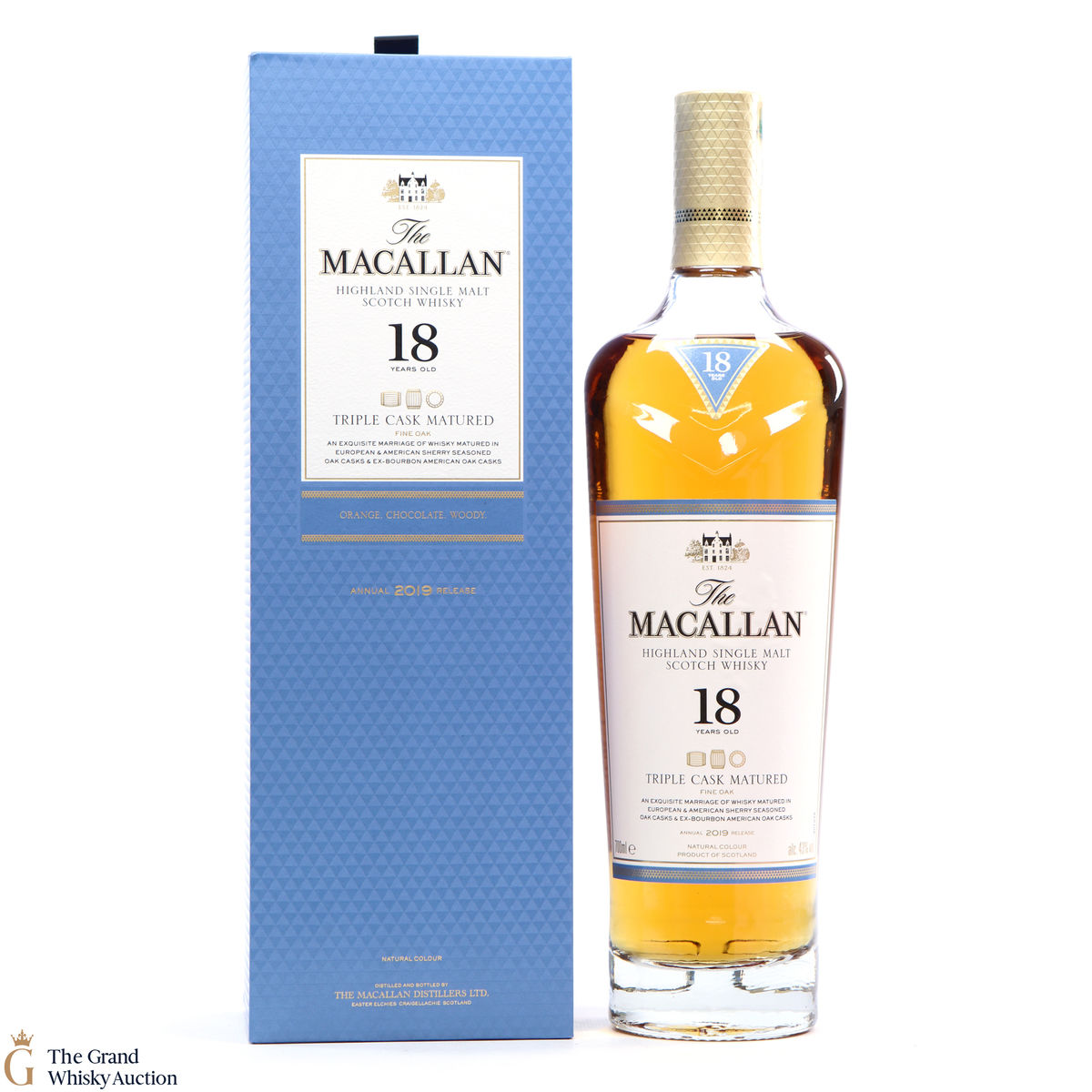 Macallan - 18 Year Old - Triple Cask 2019 (Fine Oak)