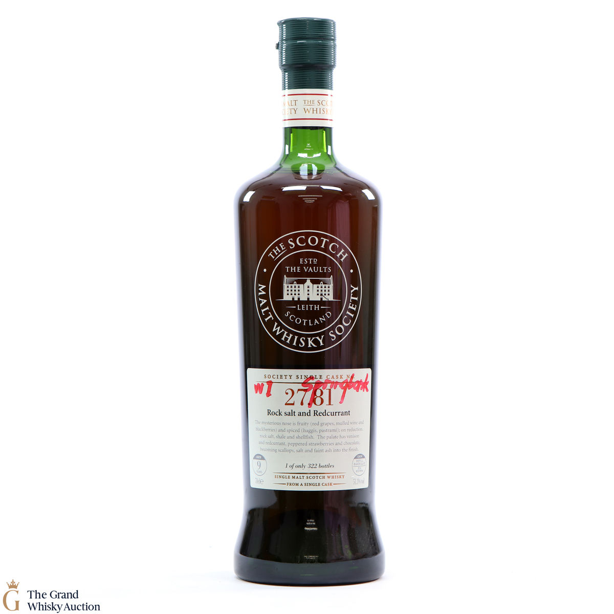SMWS - 27.81 - Springbank 9 Year Old
